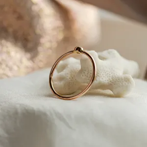 Minimalistický prsten s černým diamantem BLAIZE Thumbnail