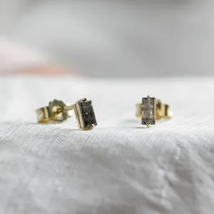 Decentní náušnice se salt and pepper diamanty PEPPE Thumbnail