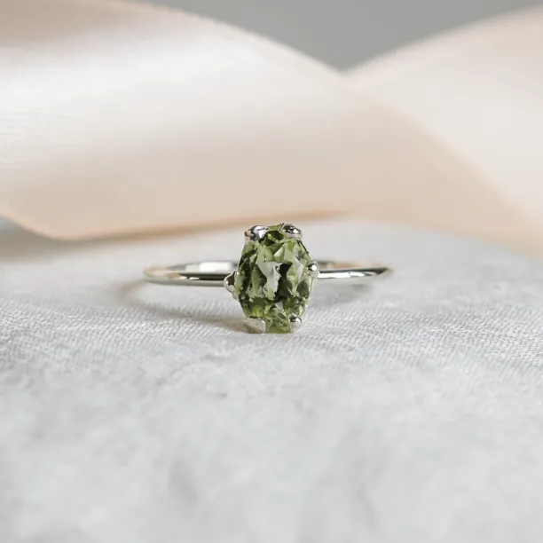 Zlatý prsten s citronovým křišťálem SORRENTO Image