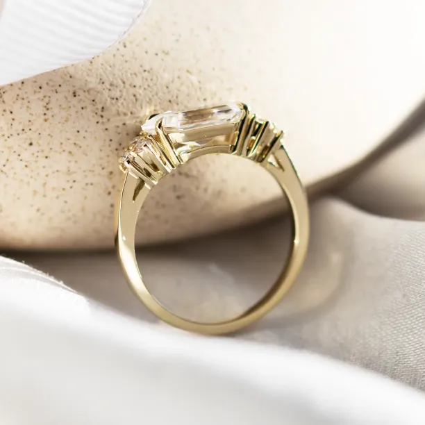 Originální prsten s moissanity ASTRID Image