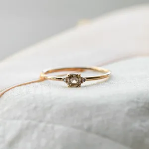 Minimalist diamond ring LARA Thumbnail