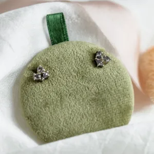 Cluster náušnice se salt and pepper diamanty GRAPPOLO Thumbnail