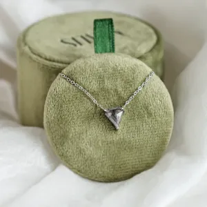 Zlatý náhrdelník se superman salt and pepper diamantem CANBERRA Thumbnail