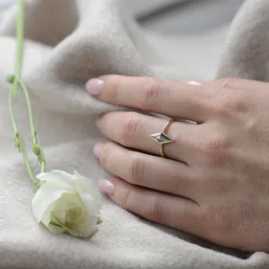 Prsten s kite salt and pepper diamantem AUSTEN Thumbnail