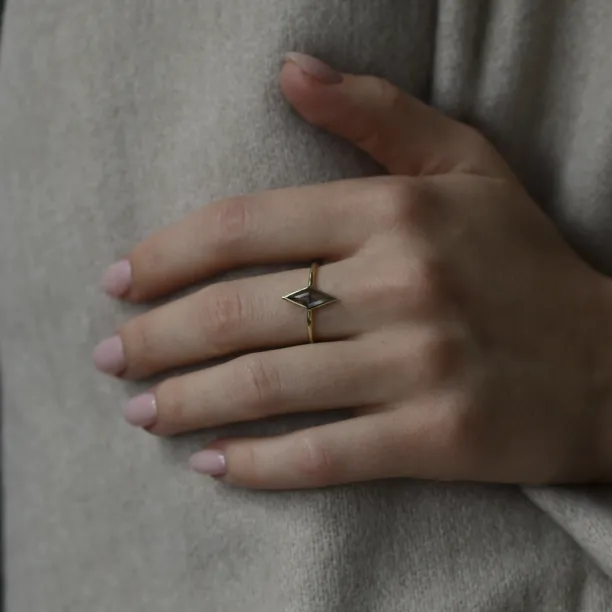 Prsten s kite salt and pepper diamantem AUSTEN Image