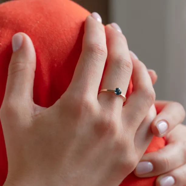 Zásnubní prsten s londýnským topazem BLAINN Image