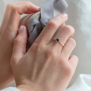 Zásnubní prsten s londýnským topazem BLAINN Thumbnail