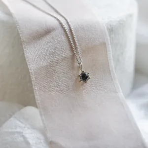 Minimalistický náhrdelník se salt and pepper diamantem KAI Thumbnail