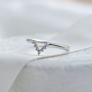 Diamantový vykrojený snubní prsten REGGIANA Thumbnail