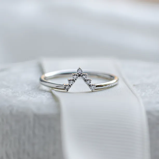 Diamantový vykrojený snubní prsten REGGIANA Image