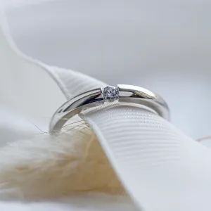 Engagement ring with diamond ROVIK Thumbnail