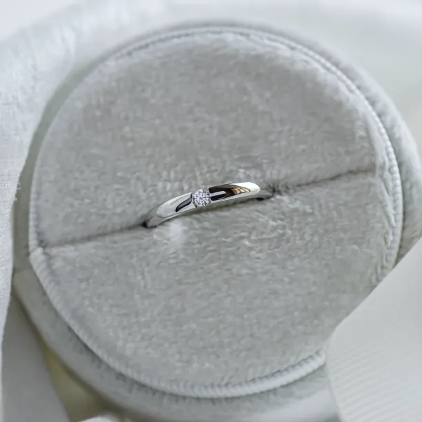 Engagement ring with diamond ROVIK Image