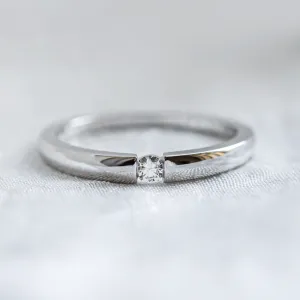 Engagement ring with diamond ROVIK