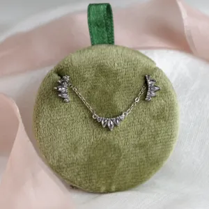 Kolekce cluster šperků se salt and pepper diamanty MABEL Thumbnail