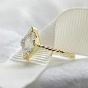Engagement ring with kite moonstone SABINA Thumbnail