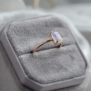 Engagement ring with moonstone TATIANA Thumbnail