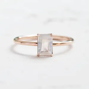 Engagement ring with moonstone TATIANA