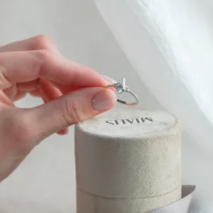 Luxusní zlatý prsten s moissanity ROGER Thumbnail