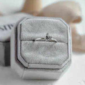 Originální prsten v cluster stylu s galaxy diamanty TAYA Thumbnail