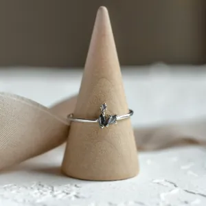 Originální prsten v cluster stylu s galaxy diamanty TAYA Thumbnail