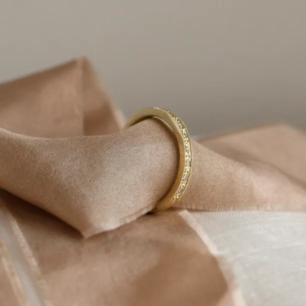 Vintage eternity diamond ring ANTICA Image