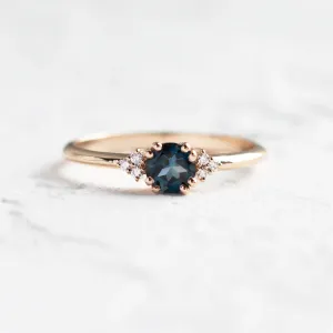 Zásnubní prsten s topazem a diamanty MONELAND