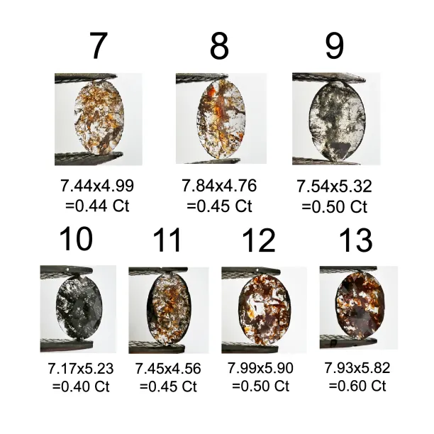 Zlatý náramek se salt and pepper diamantem WILLI Image