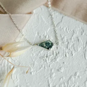 Zlatý náramek s mechovým achátem TELERI Thumbnail