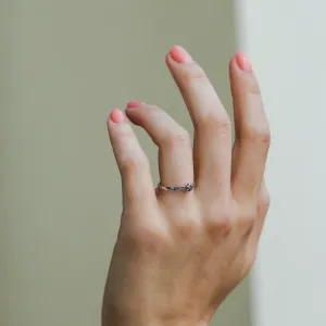 Soliter zásnubní prsten se salt'n'pepper diamantem GOTTARDO Thumbnail