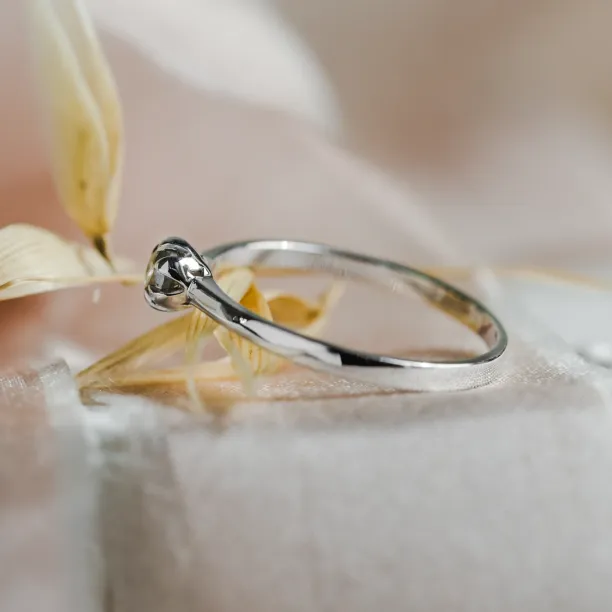 Soliter zásnubní prsten se salt'n'pepper diamantem GOTTARDO Image