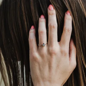 Prsten s pear salt'n'pepper diamantem CARMELO Thumbnail