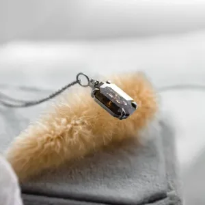 Zlatý náhrdelník s diamantem salt and pepper CATHERINE Thumbnail