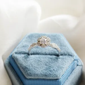 Zlatý vintage prsten s diamanty CALYPSO Thumbnail