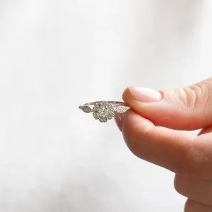 Zlatý vintage prsten s diamanty CALYPSO Thumbnail