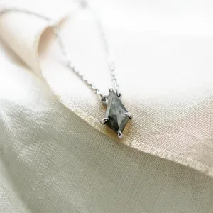 Zlatý náhrdelník se salt and pepper diamantem MELBOURNE Thumbnail