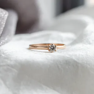 Engagement diamond ring 0.25ct FISKO Thumbnail