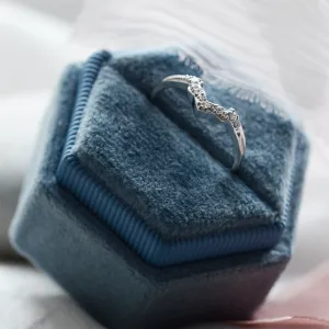 Vykrojený snubní prsten s diamanty HARRY Thumbnail