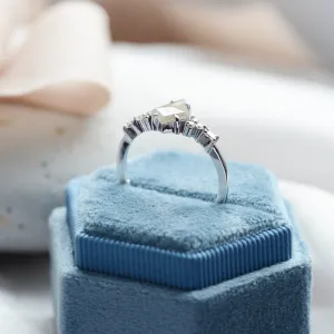 Unusual diamond engagement ring ARNALDO Thumbnail