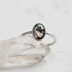 Zlatý prsten s oválným diamantem salt and pepper ONORATO Thumbnail