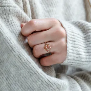 Zlatý prsten s kočkou PUSHEEN Thumbnail