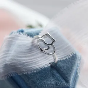 Zlatý prsten s kočkou PUSHEEN Thumbnail