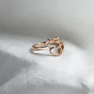 Zlatý prsten s kočkou PUSHEEN Thumbnail