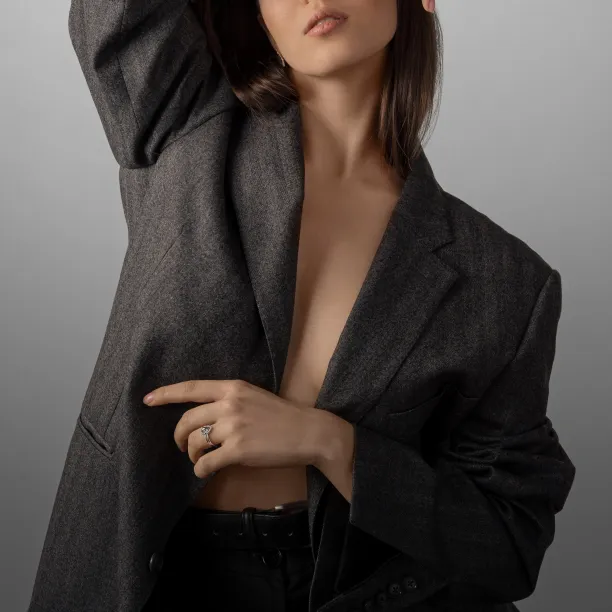 Zásnubní set prstenů s diamanty ASHLEY Image