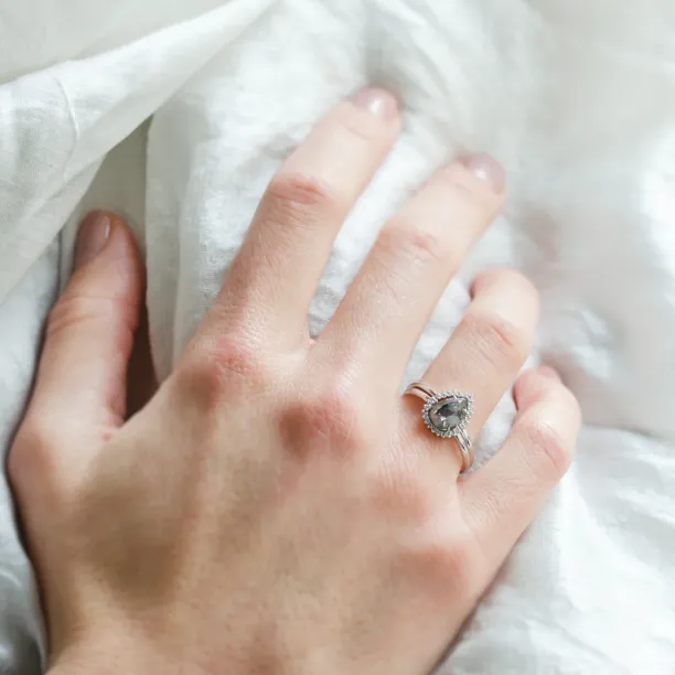 Zásnubní set prstenů s diamanty ASHLEY Image