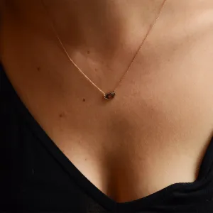 Zlatý náhrdelník s hexagon salt and pepper diamantem PERTH Thumbnail