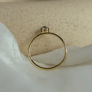 Minimalistický prsten se salt and pepper diamantem ELLAX Thumbnail