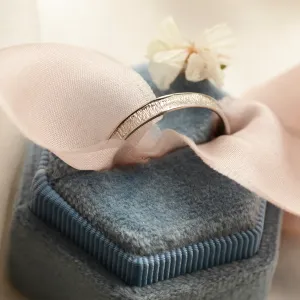 Original wedding bands with unusual relief ALBERO Thumbnail