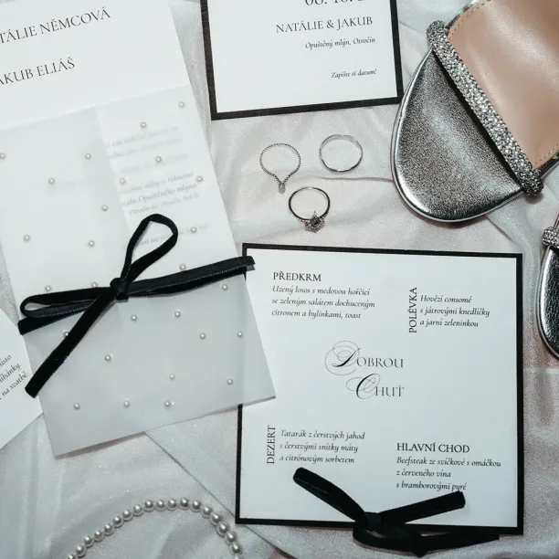 Cluster prsten s kite salt and pepper diamantem a baguette diamanty ELEONORA Image