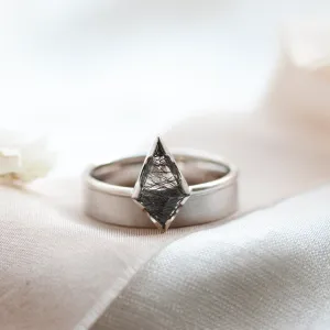 Zlatý zásnubní set s rutilovým křišťálem GIADA Thumbnail