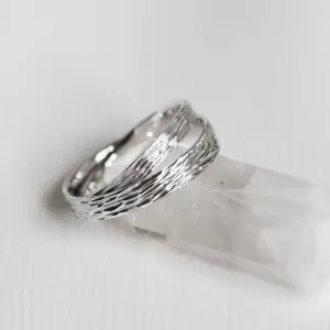 Original wedding bands with unusual surface MIA Thumbnail